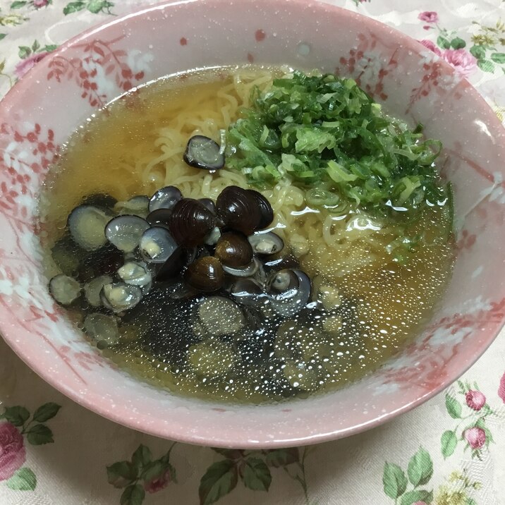 カルディのもへじのしじみラーメン